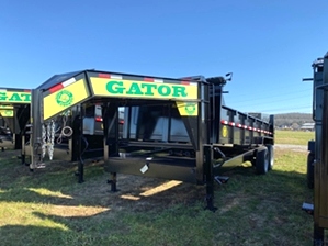 Dump Trailer Extreme Duty 16k By Gator  Dump Trailer Extreme Duty 16k By Gator. Tarp kit included, 2ft side walls, and on board battery charger. 